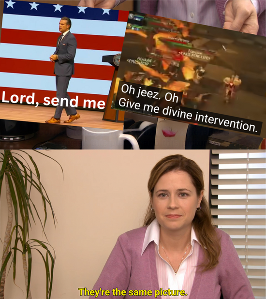 Lord send me oh jeez!