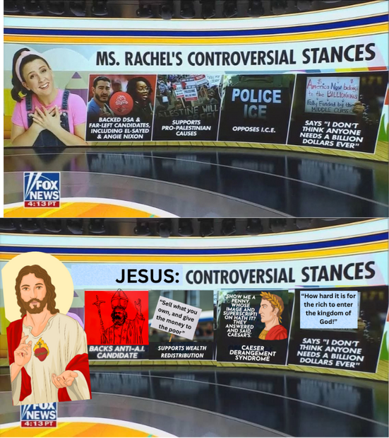 If Fox News was around 2000 years ago